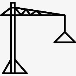 建筑起重机图标