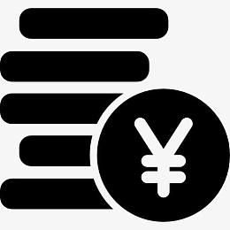 硬币堆图标