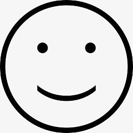 微笑的表情的脸图标