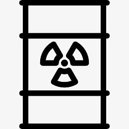 放射性废物图标