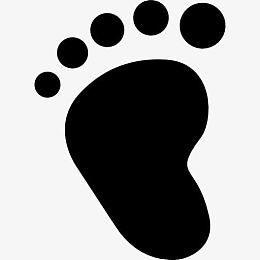 足迹图标