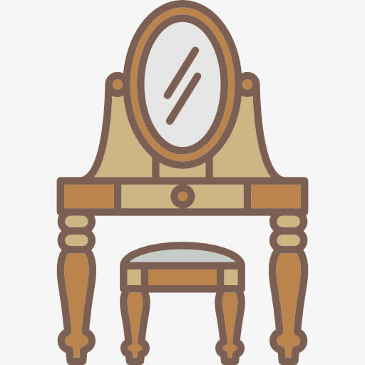 梳妆台图标