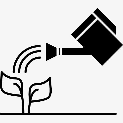 植物浇水图标