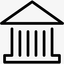 市政厅的建筑，建筑图标