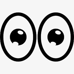 卡通眼睛图标
