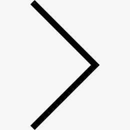 右箭头键角图标