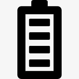 电池完全充电图标