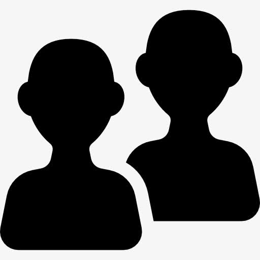 两个朋友图标