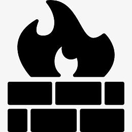 防火墙的Windows 图标