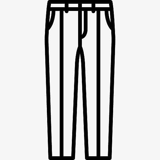 牛津波的西装裤图标