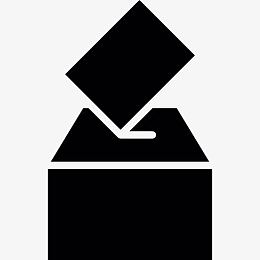 放弃投票箱图标