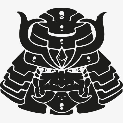 武士头日本图标