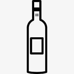 酒瓶外形图标