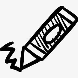 蜡笔手绘玩具图标