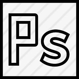 Adobe PS图象处理软件图标