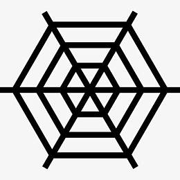 蜘蛛网图标