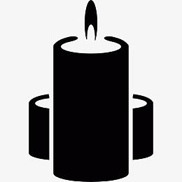 蜡烛的光图标