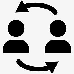 商人交流图标
