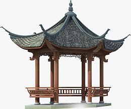 创意高清复古风格小亭子