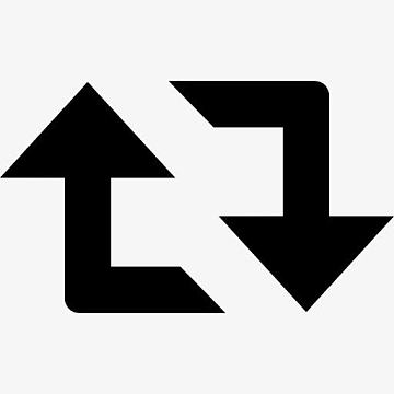 箭头符号转发几图标