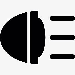 车上的灯塔图标