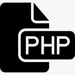 PHP编程文件黑界面符号图标