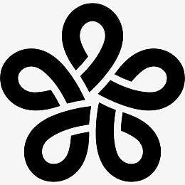 福冈日本国旗符号图标