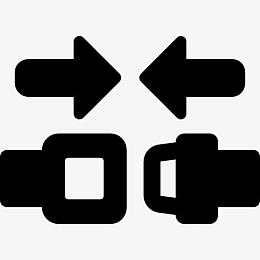 系好你的安全带图标