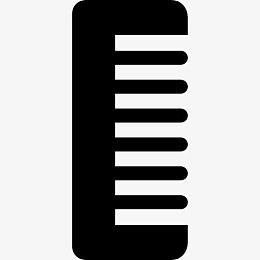 梳图标