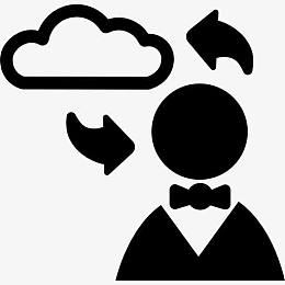 云交换传递数据图标