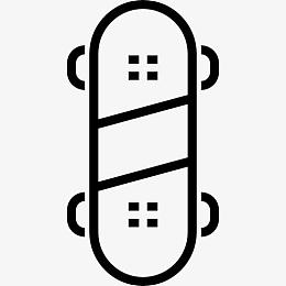 滑板图标