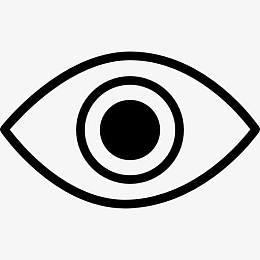 睁开眼睛图标