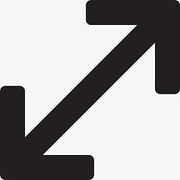对角线调整图标