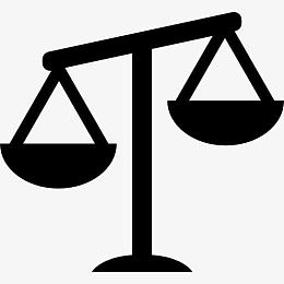 不平衡的规模图标