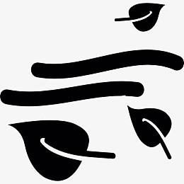 落叶风的影响图标