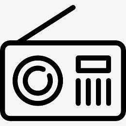 老式收音机图标