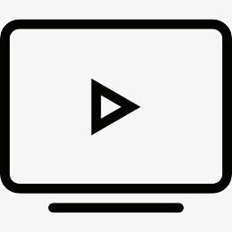 电视屏幕图标