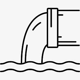 废水图标