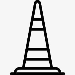 交通锥图标