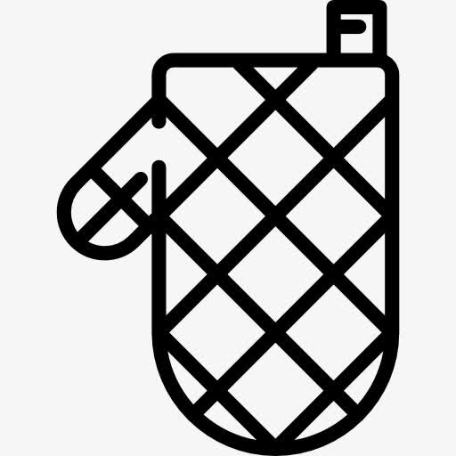 烤箱手套图标