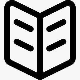 本书或报纸图标
