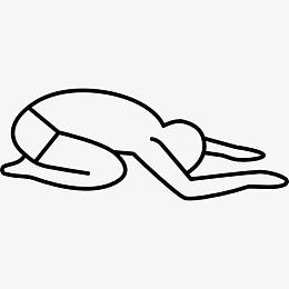 瑜伽老师简介图标元素素材