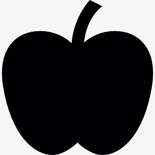 苹果的形状图标