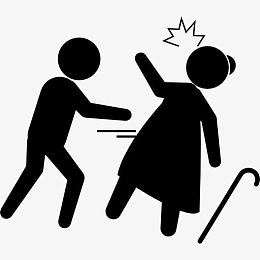 刑事盗窃一个老女人图标