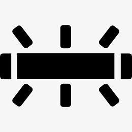 相机白平衡荧光灯图标