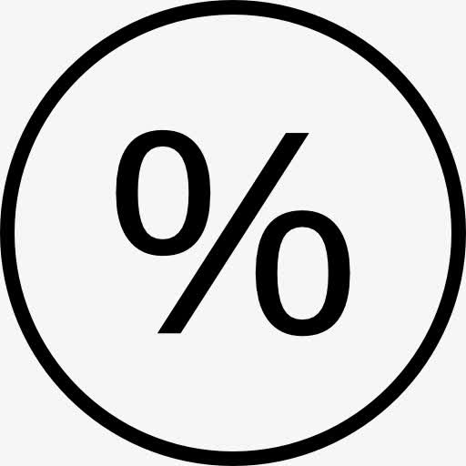 百分比图标