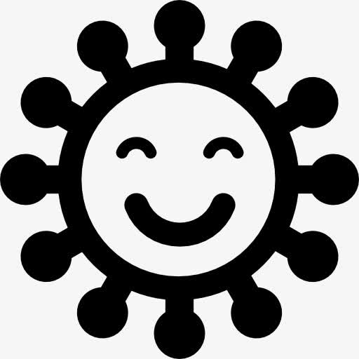 微笑的太阳图标