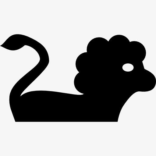 雷欧狮子星座符号图标