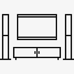 电视家具图标