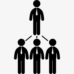 商人阶层图形男性人力资源图标
